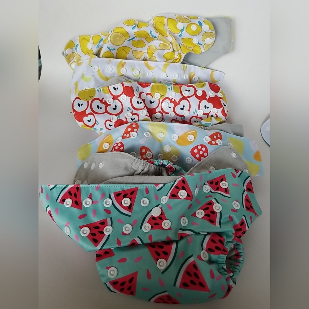 AlvaBaby And Simple Being Cloth Diaper & Liner Lot - Picture 5 of 5